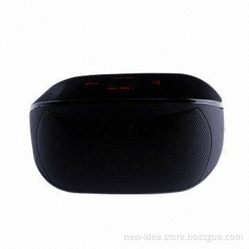 Portable Bluetooth Speaker with Dual Hi-fi, Supports MP3/WMA files